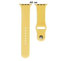 Ремінець для Apple Watch Silicone 42/44mm M ( 4) Yellow mag-200000097877257541