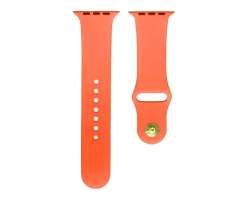 Ремінець для Apple Watch Silicone 42/44mm M (56) Papaya mag-2000001033012145401