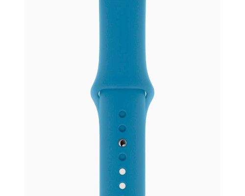 Ремінець для Apple Watch Silicone 42/44mm S (64) Aquablue mag-200000118519357637
