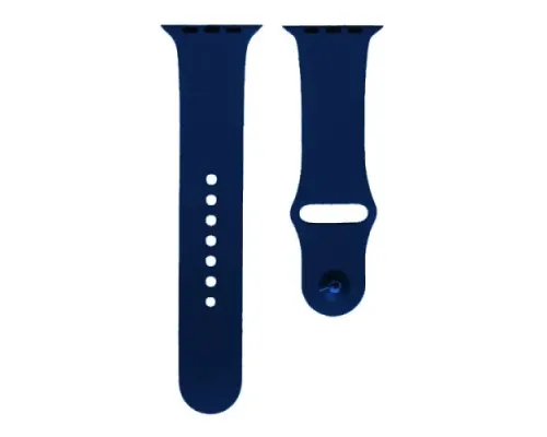 Ремінець для Apple Watch Silicone 38/40mm S (70) Deep navy mag-2000001291047145441