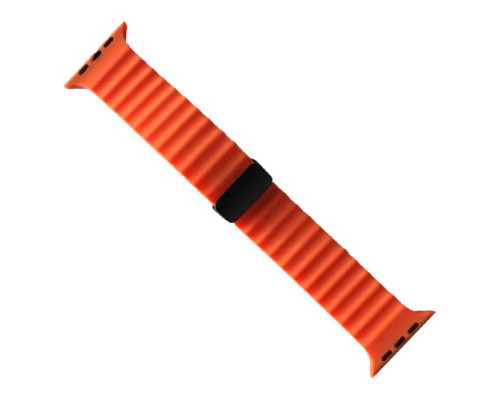 Ремінець Ocean Band MAGNETIC LOCK для Apple Watch 42/44/45/49 Orange mag-2000001472934104683