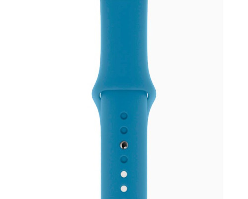 Ремінець для Apple Watch Silicone 38/40mm M (64) Aquablue mag-200000148312135355