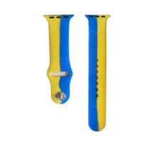 Ремінець для Apple Watch Silicone 42/44/45/46/49 mm M UKRAINIAN FLAG mag-200000140010446307