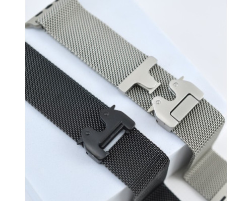 Ремінець для Apple Watch NEW Milanese Loop CLAPS BOX 42/44/45/46/49 Titanium mag-2000001604854141415
