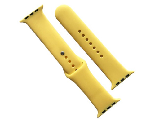 Ремінець для Apple Watch Silicone 38/40/41 2в1 ( 4) Yellow mag-2000001607954141622