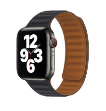 Ремінець Apple Watch HOCO iWatch WA21 Flexible 2-generation magnetic silicone 42-49mm Black mag-694200760080439817