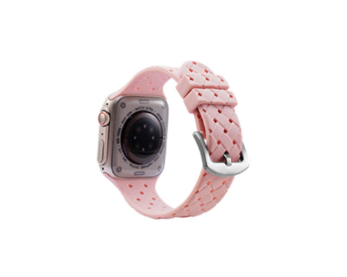 Ремінець для годинника Apple Watch Grid Weave 42/44/45/49mm 11.Pink