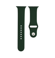 Ремінець для годинника Apple Watch Silicone Classic 38/40/41mm 48.Pine Green