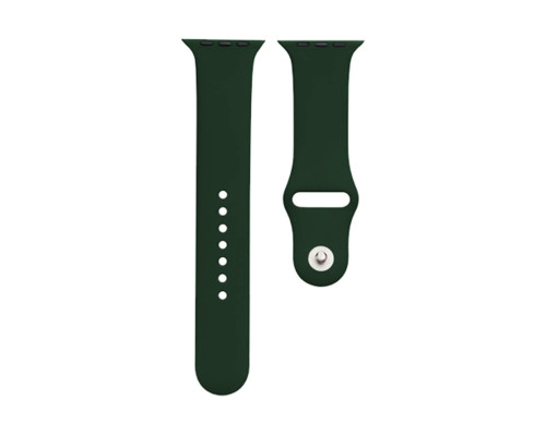 Ремінець для годинника Apple Watch Silicone Classic 38/40/41mm 48.Pine Green