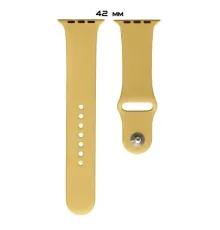 Ремінець для Apple Watch Silicone 42/44mm M (28) Gold mag-2000000979007145392