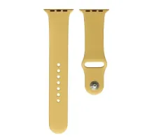 Ремінець для Apple Watch Silicone 42/44mm S (28) Gold mag-2000001055694145422