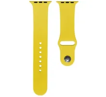 Ремінець для Apple Watch Silicone 42/44mm M (55) Canary yellow mag-2000001033029145402
