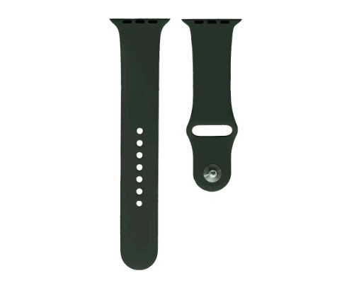 Ремінець для Apple Watch Silicone 38/40mm S (49) Forest green mag-200000103726324535