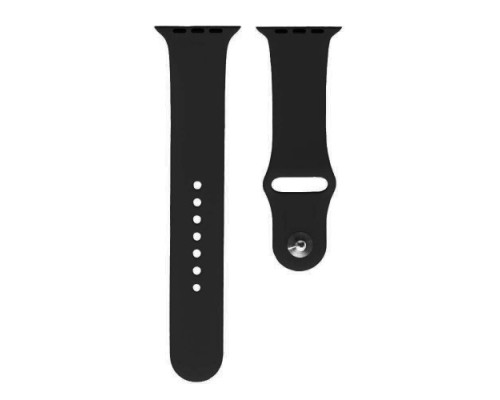 Ремінець для Apple Watch Silicone 38/40mm M (18) Black mag-2000001290323134492