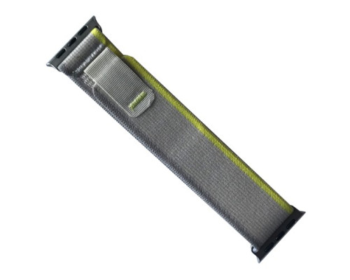 Ремінець Trail Loop для Apple Watch 38/40/41 Light grey-grey-yellow mag-200000147391734493