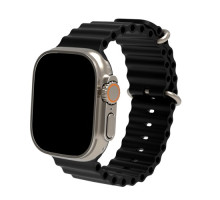 Ремінець Ocean Band для Apple Watch 42/44/45/49 Black mag-2000001433317139257