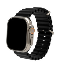 Ремінець Ocean Band для Apple Watch 42/44/45/49 Black mag-2000001433317139257