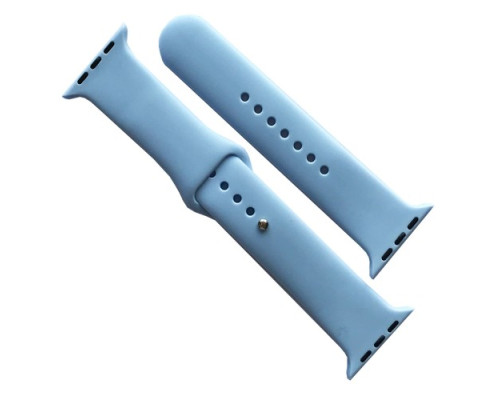 Ремінець для Apple Watch Silicone 38/40/41 2в1 ( 5) Lilac cream mag-2000001607961141623