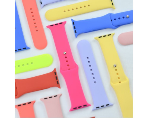 Ремінець для Apple Watch Silicone 38/40/41 2в1 (41) Lilac mag-2000001608166141643
