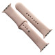 Ремінець для Apple Watch Silicone 38/40/41 2в1 (19) Pink sand mag-2000001608067141633