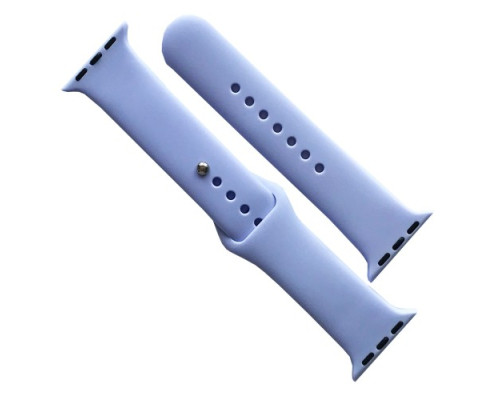 Ремінець для Apple Watch Silicone 38/40/41 2в1 (41) Lilac mag-2000001608166141643