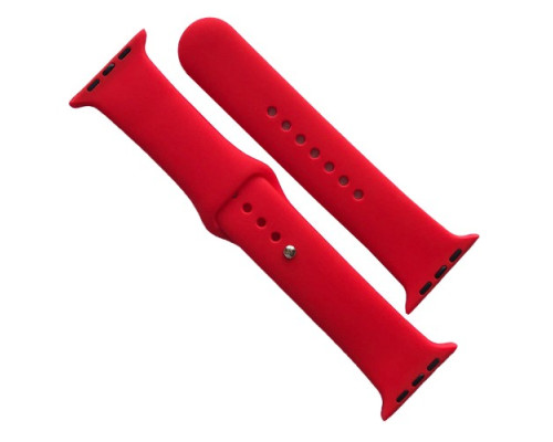 Ремінець для Apple Watch Silicone 42/44/45/46/49 2в1 (14) Red mag-2000001608524141674