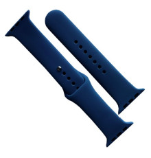 Ремінець для Apple Watch Silicone 42/44/45/46/49 2в1 (70) Deep navy mag-2000001608869141705
