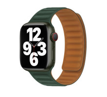 Ремінець Apple Watch HOCO iWatch WA21 Flexible 2-generation magnetic silicone 42-49mm Fir Green mag-694200760088039820