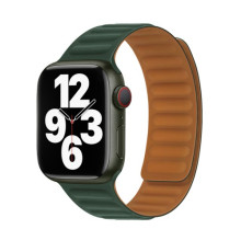 Ремінець Apple Watch HOCO iWatch WA21 Flexible 2-generation magnetic silicone 42-49mm Fir Green mag-694200760088039820