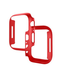 Бампер для Apple Watch HOCO iWatch7/8 WS2 Guardian series hollow protective case (41mm) Red mag-693147478518335359
