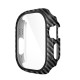 Бампер для Apple Watch HOCO iWatch Ultra WS6 Shadow protective case+film (49mm) Carbon Pattern mag-693147479255639772