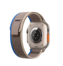 Ремінець Apple Watch HOCO iWatch WA14 Original series nylon strap 38-41mm Blue with Gray mag-6931474792587141088