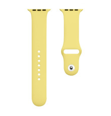 Ремінець для годинника Apple Watch Silicone Classic 42/44/45/49mm 4.Yellow