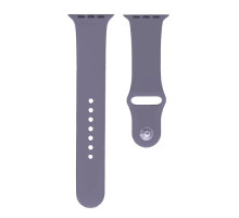 Ремінець для Apple Watch Silicone 38/40mm S (46) Lavander grey mag-200000105550257624