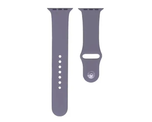 Ремінець для Apple Watch Silicone 38/40mm M (46) Lavander grey mag-2000001290354145433