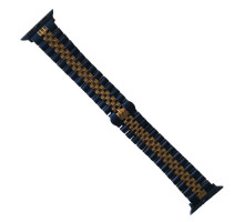 Ремінець для Apple Watch ROLEX 5-BEAD BRACELET 38/40mm Blue-limon gold mag-200000145541832866