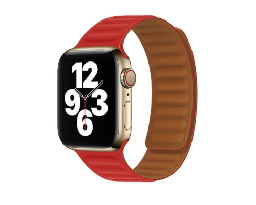 Ремінець Apple Watch HOCO iWatch WA21 Flexible 2-generation magnetic silicone 38-41mm Red mag-694200760083539823