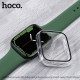 Бампер для Apple Watch HOCO iWatch7/8 WS3 Shadow protective case+film (45mm) Official green mag-693147478537435363