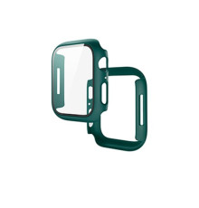 Бампер для Apple Watch HOCO iWatch7/8 WS3 Shadow protective case+film (45mm) Official green mag-693147478537435363