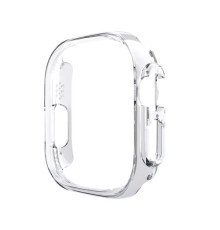 Бампер для Apple Watch HOCO iWatch Ultra WS5 Guardian hollow protective case(49mm) Transparent mag-693147478972339773
