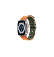 Ремінець для годинника Apple Watch Ocean two-tone 38/40/41mm 23.Orange-Khaki