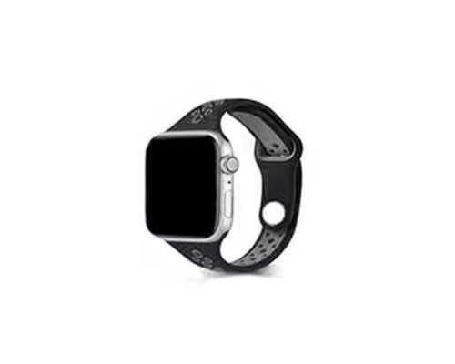 Ремінець для годинника Apple Watch Small Waist two colors 42/44/45/49mm Black-Grey