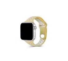 Ремінець для годинника Apple Watch Small Waist two colors 42/44/45/49mm Yellow-White