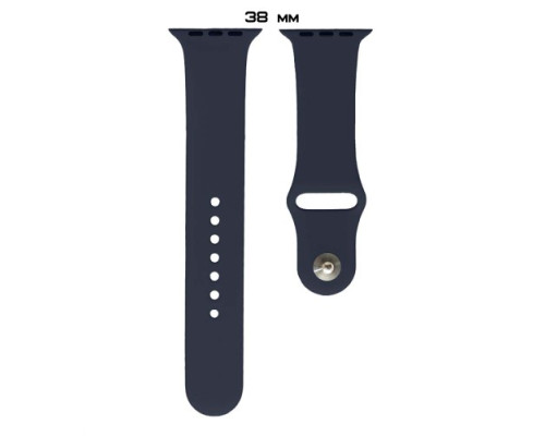 Ремінець для Apple Watch Silicone 38/40mm M ( 8) Midnight blue mag-2000000978444138744