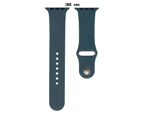 Ремінець для Apple Watch Silicone 38/40mm M (35) Mist blue mag-2000000978710145384
