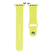 Ремінець для Apple Watch Silicone 42/44mm M (32) New yellow mag-200000097904541199