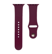 Ремінець для Apple Watch Silicone 42/44mm M (52) Marsala mag-2000001045602138825