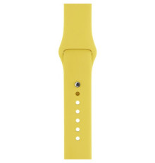 Ремінець для Apple Watch Silicone 38/40mm S (55) Canary yellow mag-200000103732424541