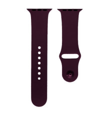 Ремінець для Apple Watch Silicone 42/44mm S (73) Plum mag-2000001300572138852