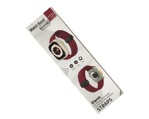 Ремінець Ocean Band MAGNETIC LOCK для Apple Watch 42/44/45/49 Red mag-2000001472927142814